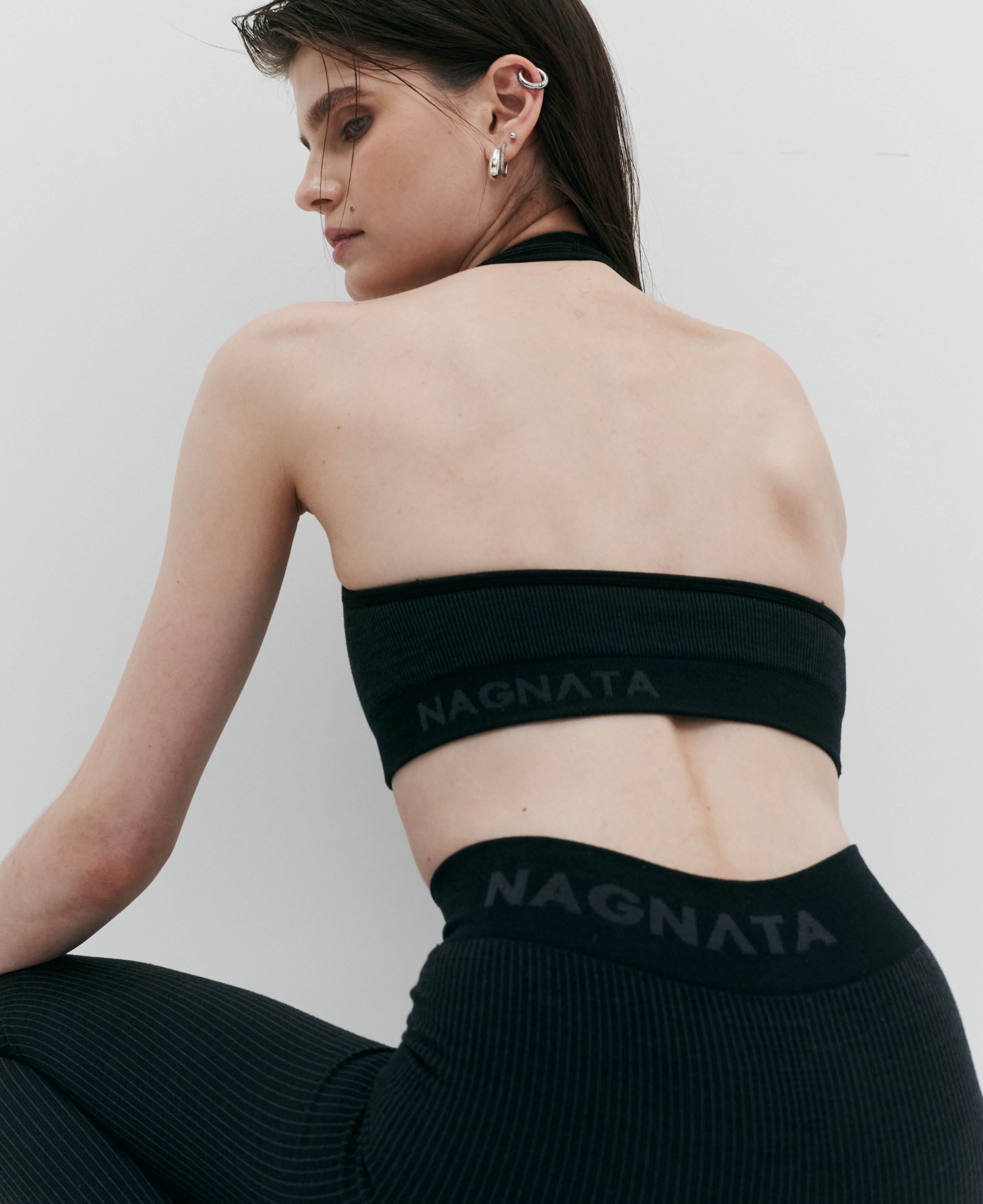 HALTER WOOL BRALET