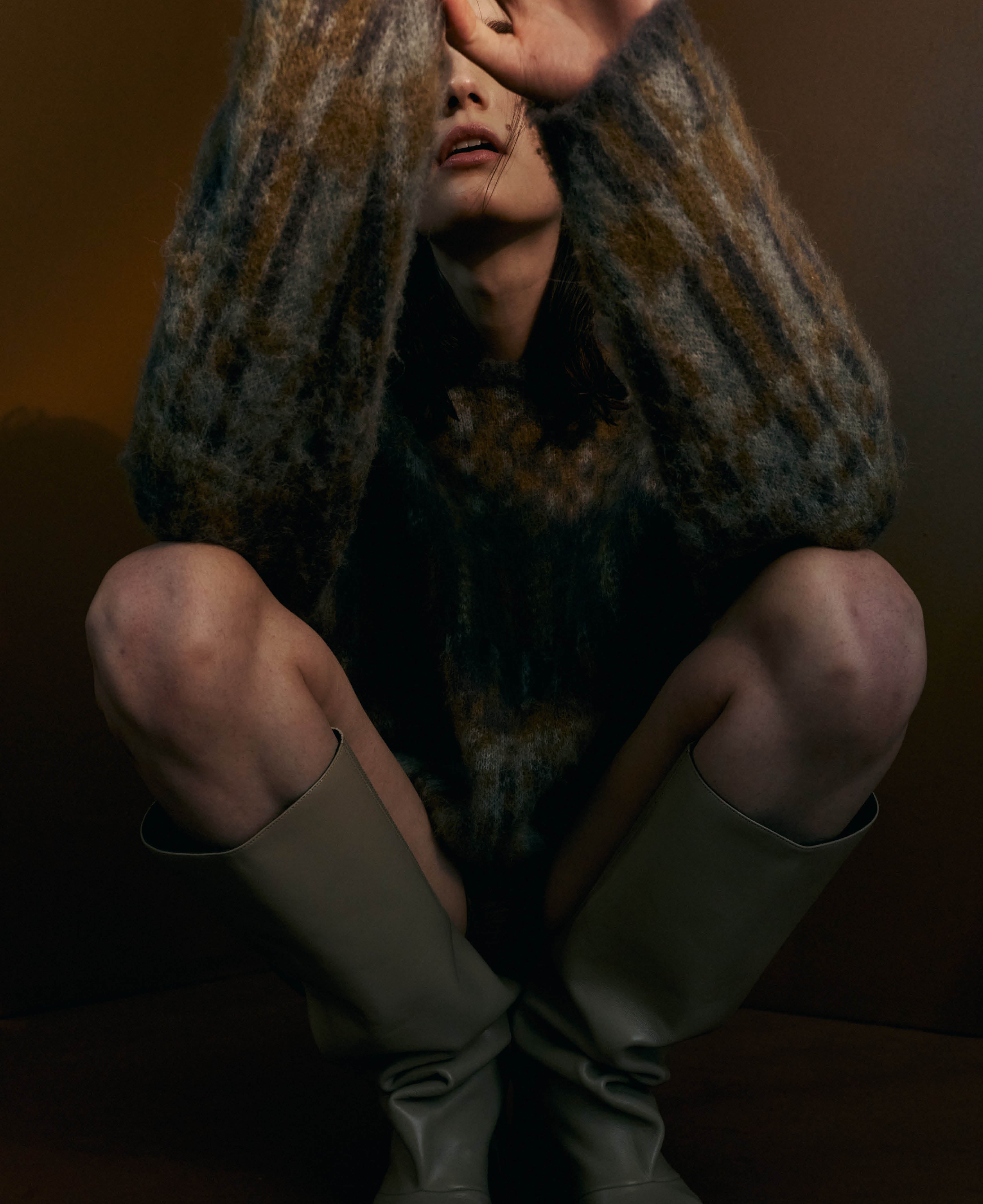 AKIRA ALPACA SWEATER