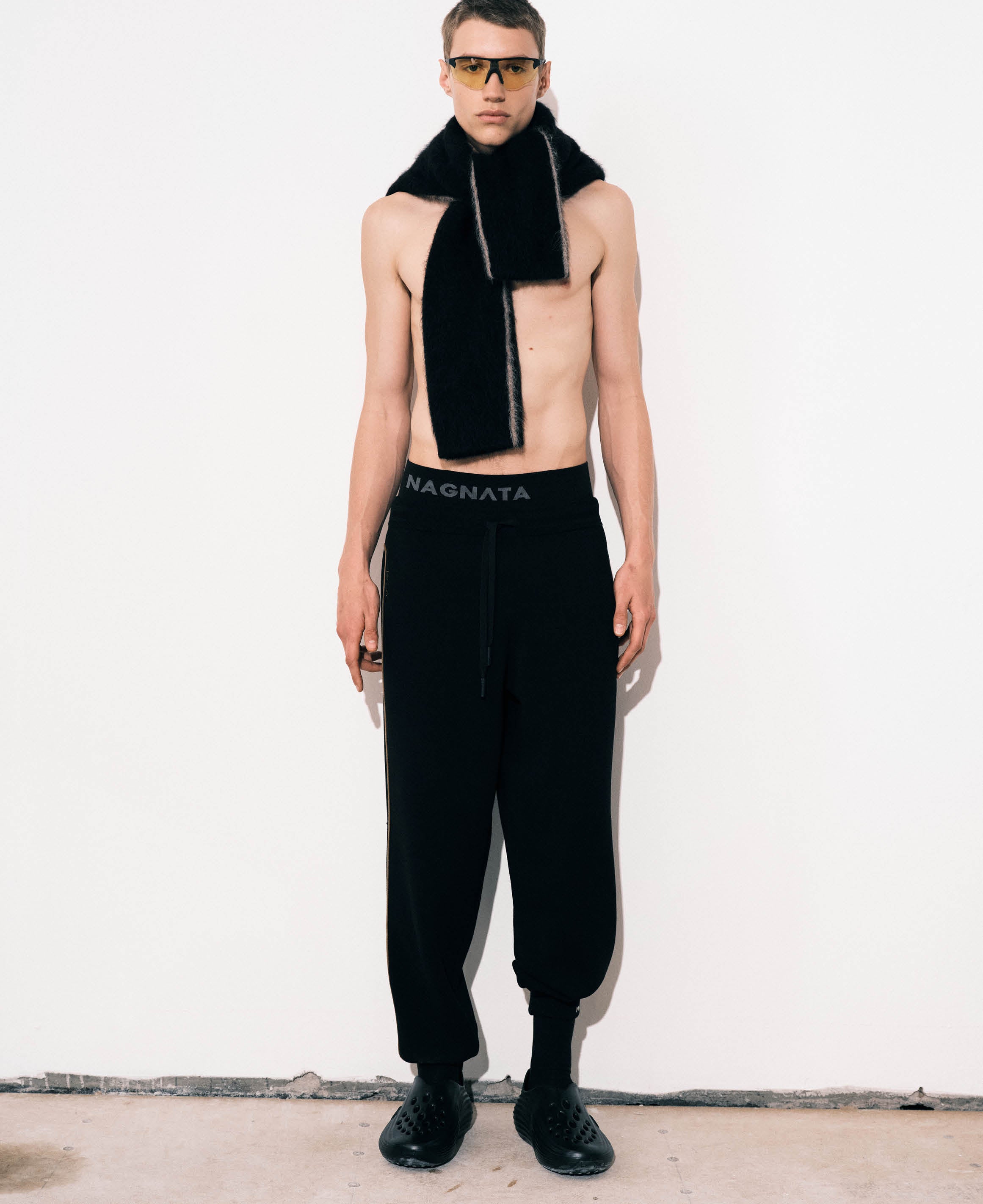 ORGANIC RAYA TRACK PANT - BLACK