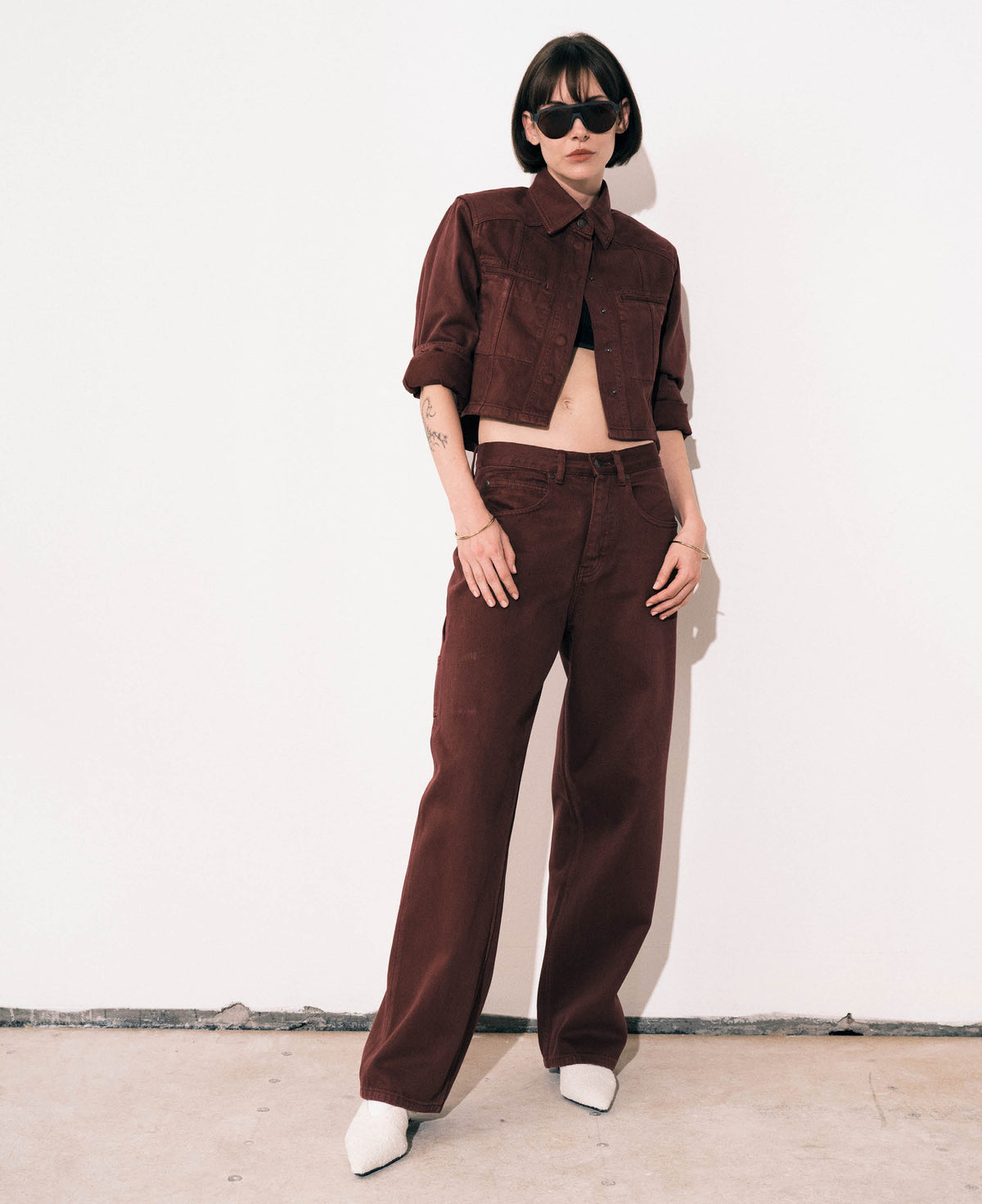 VEGETABLE DYE UTILITY JEAN