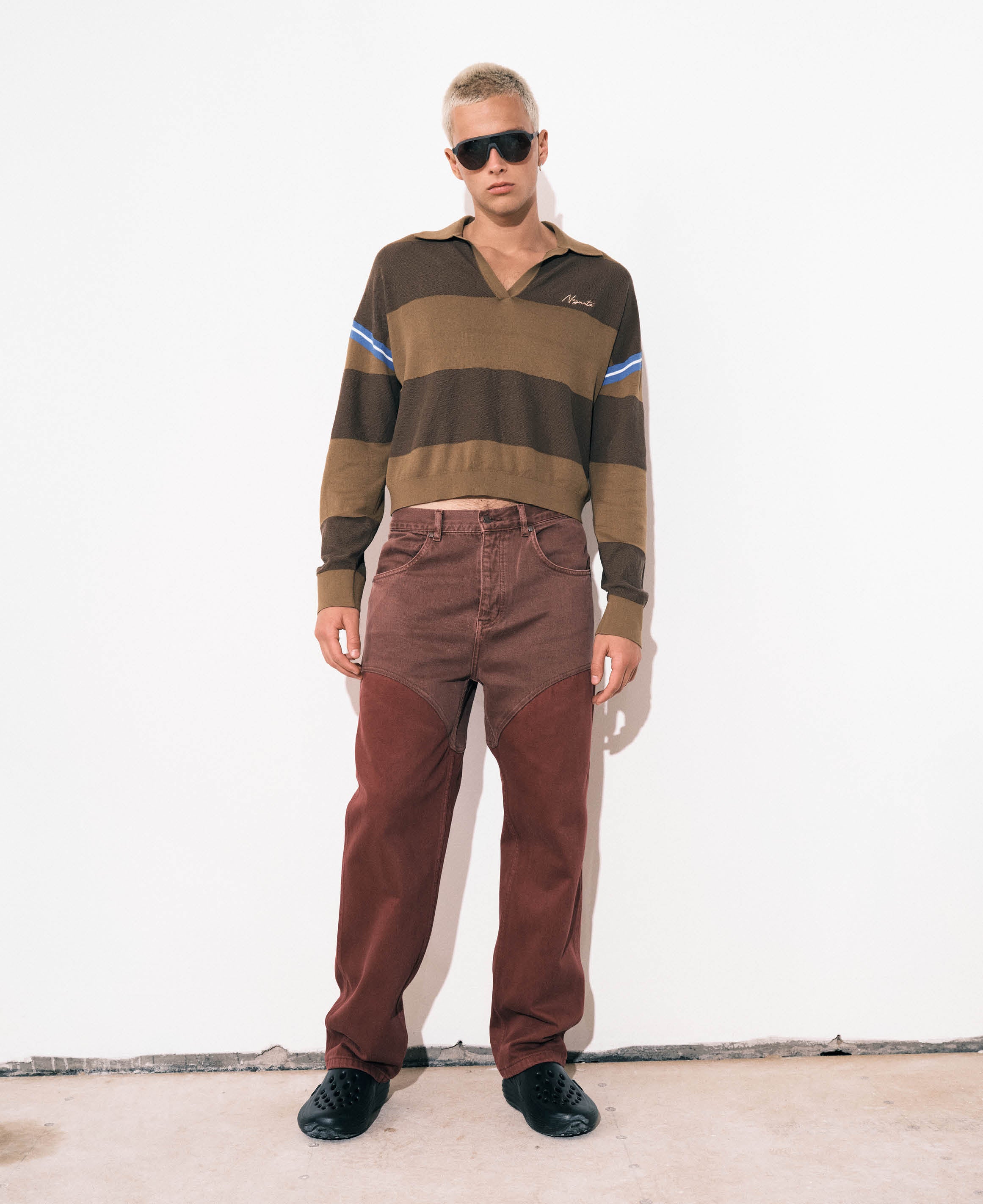 VEGETABLE DYE TAPERED JEAN