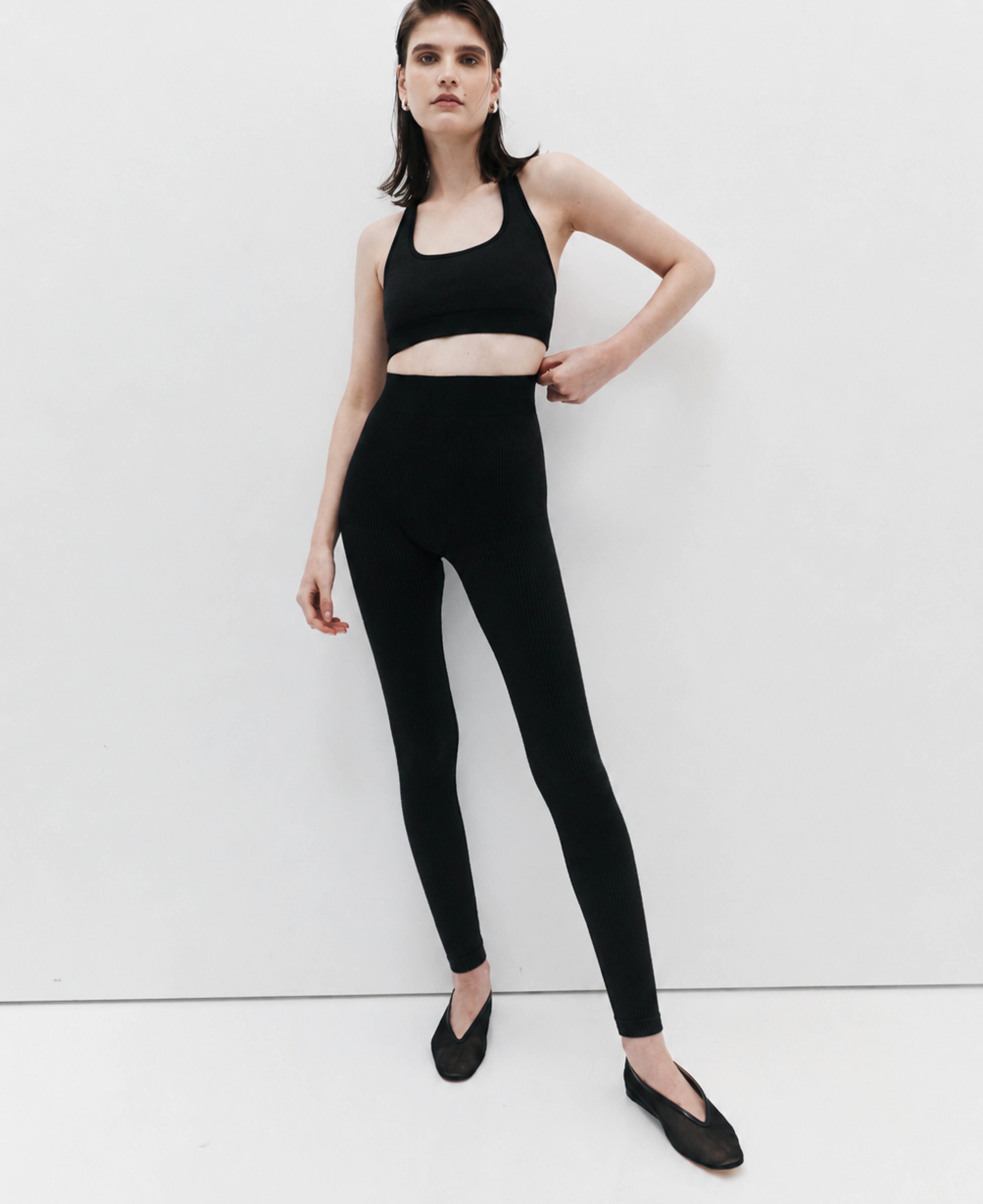 CLASSIC WOOL RIB LEGGING