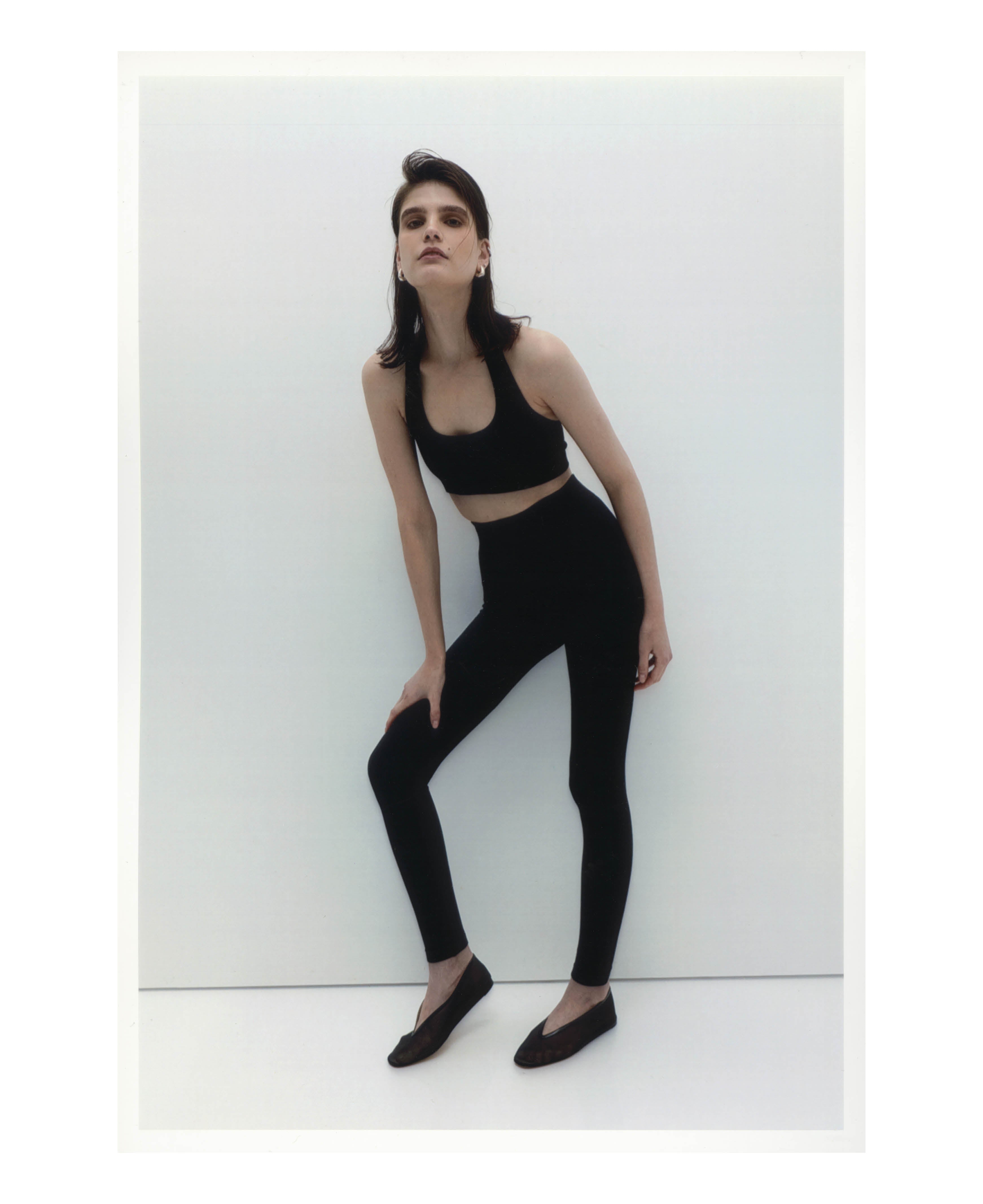 CLASSIC WOOL RIB LEGGING