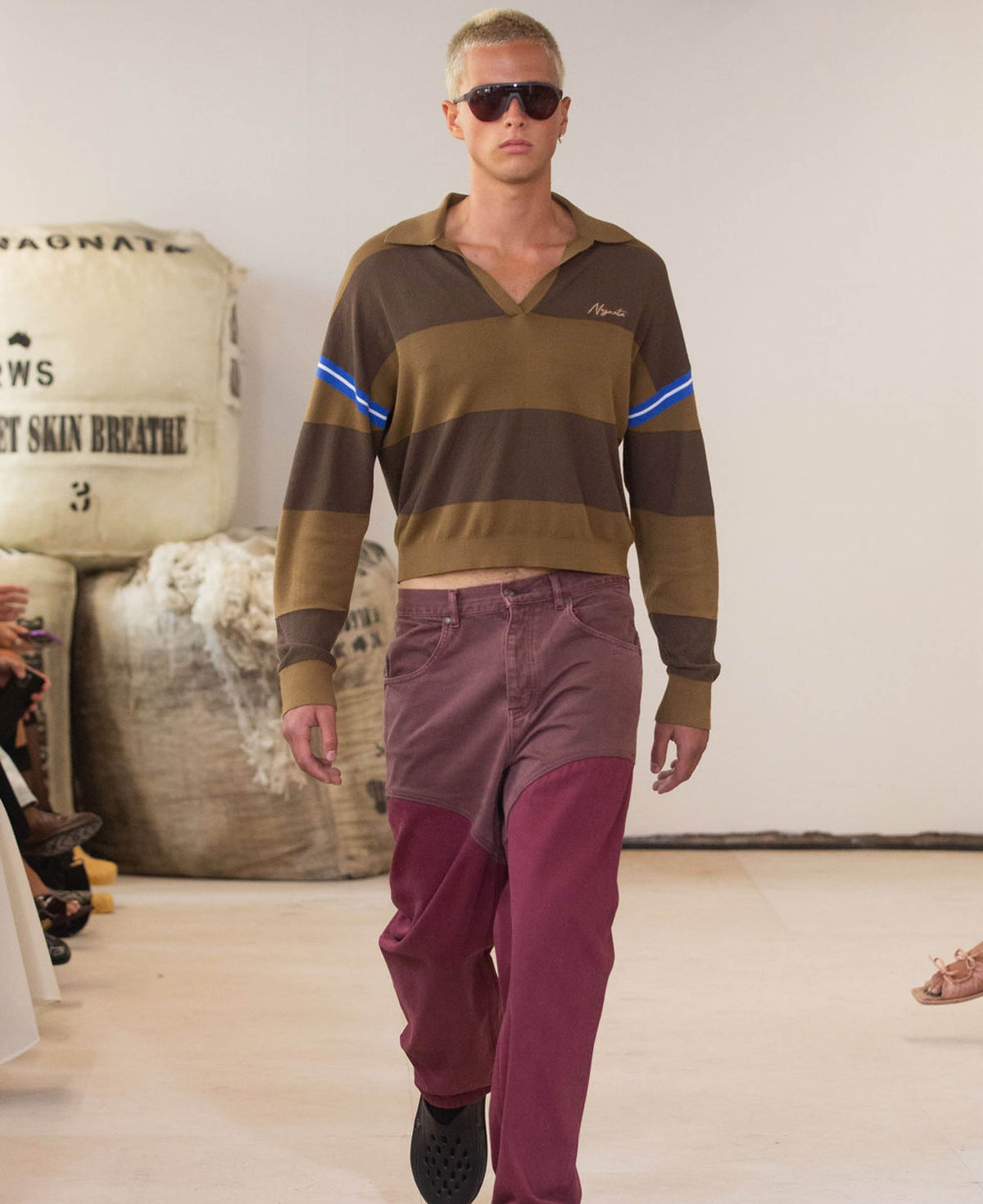VEGETABLE DYE TAPERED JEAN