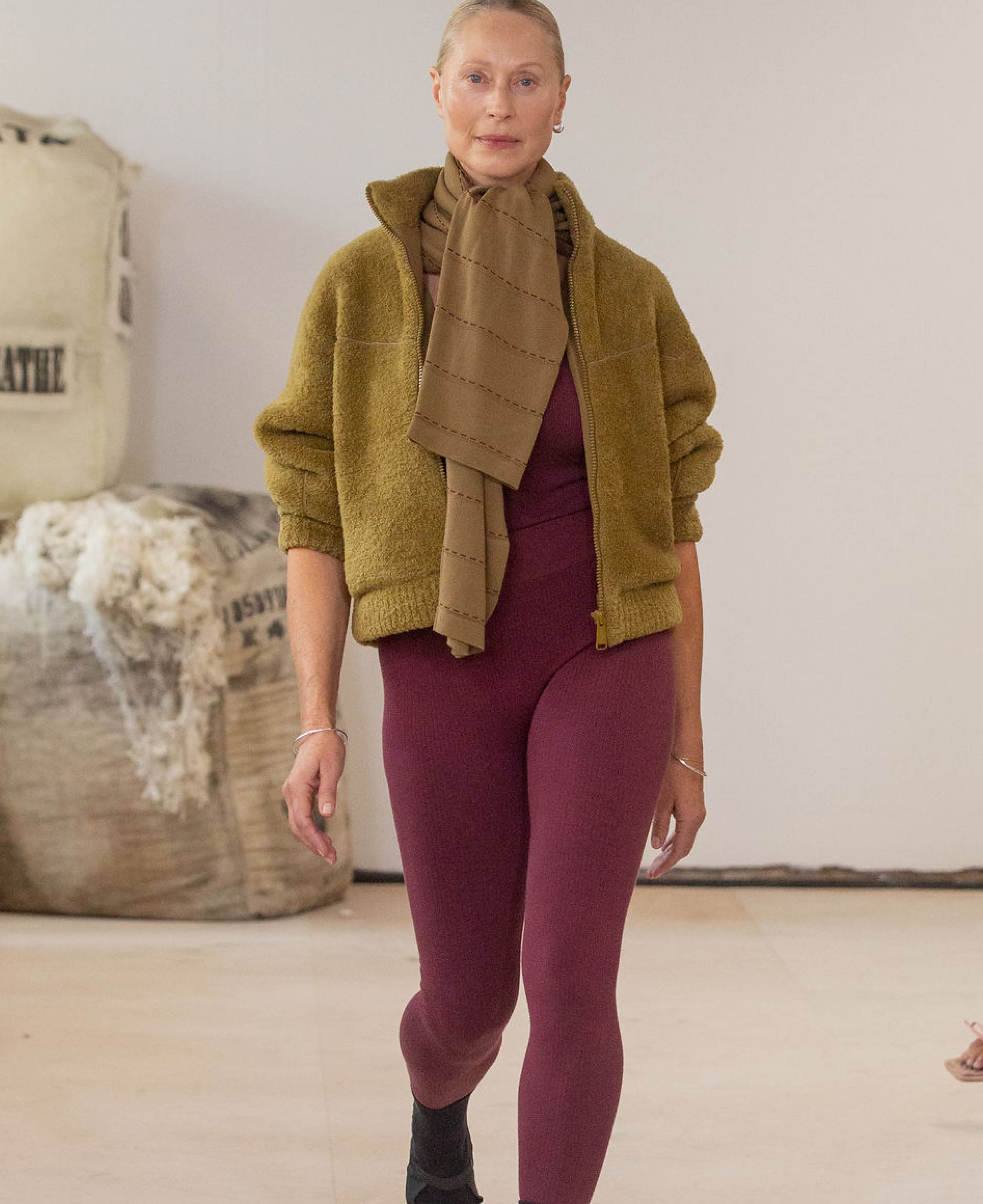 CLASSIC WOOL RIB LEGGING