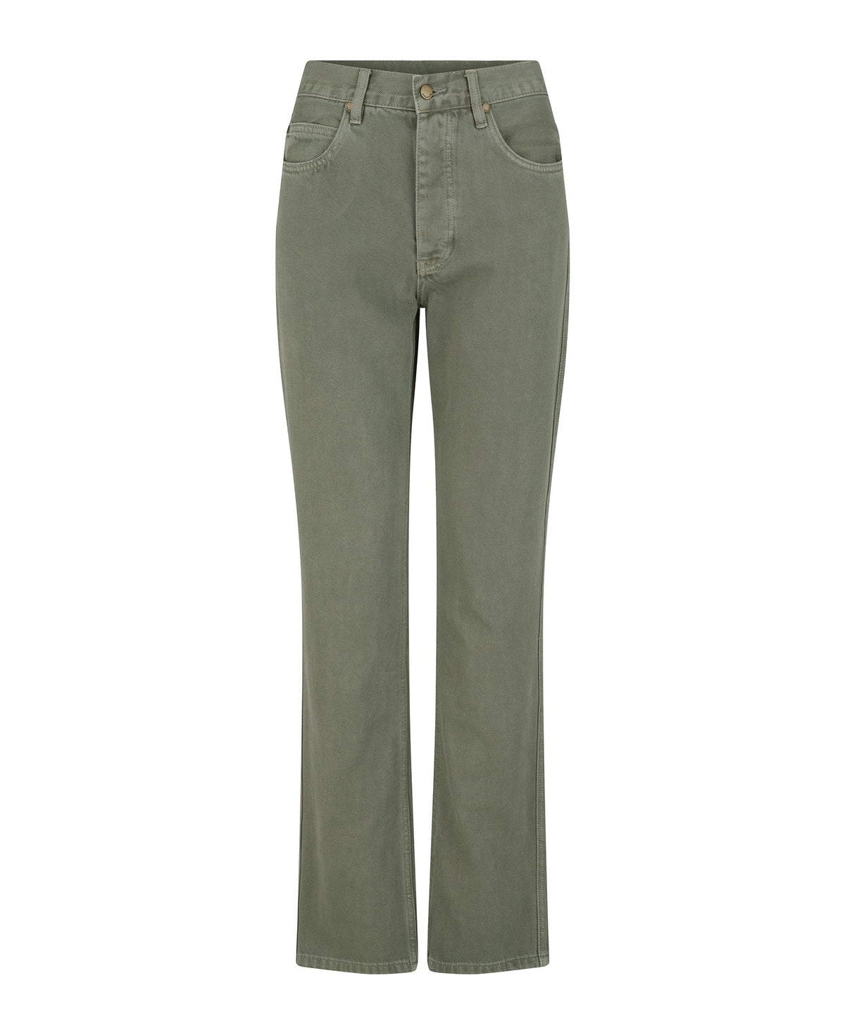 VEGETABLE DYE STRAIGHT LEG JEAN