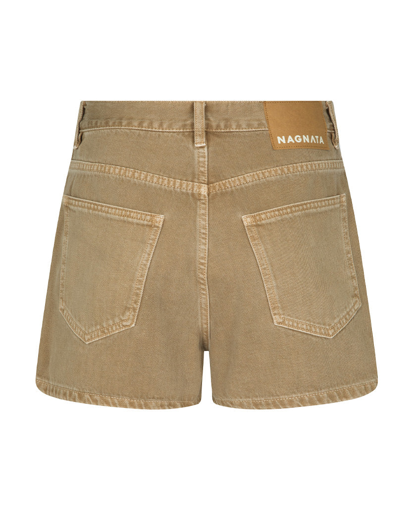 VEGETABLE DYE BERMUDA SHORT