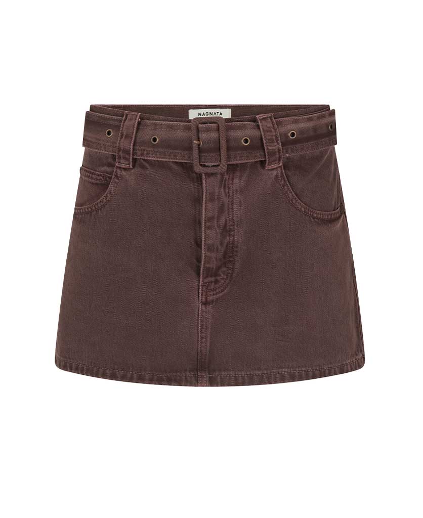 VEGETABLE DYE BELTED MINI
