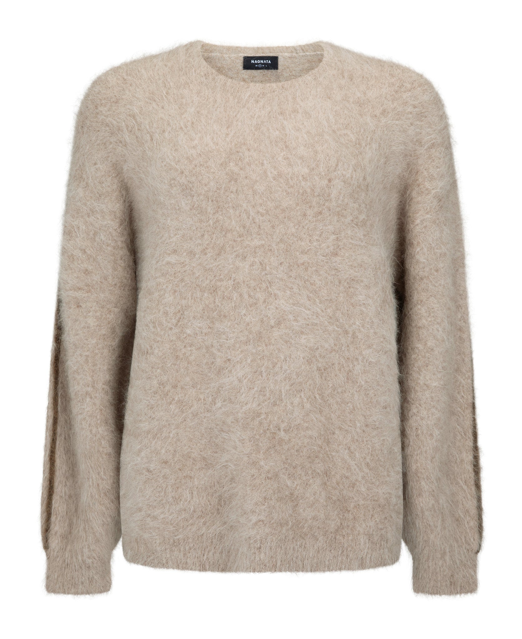 BRUSHED ALPACA SWEATER