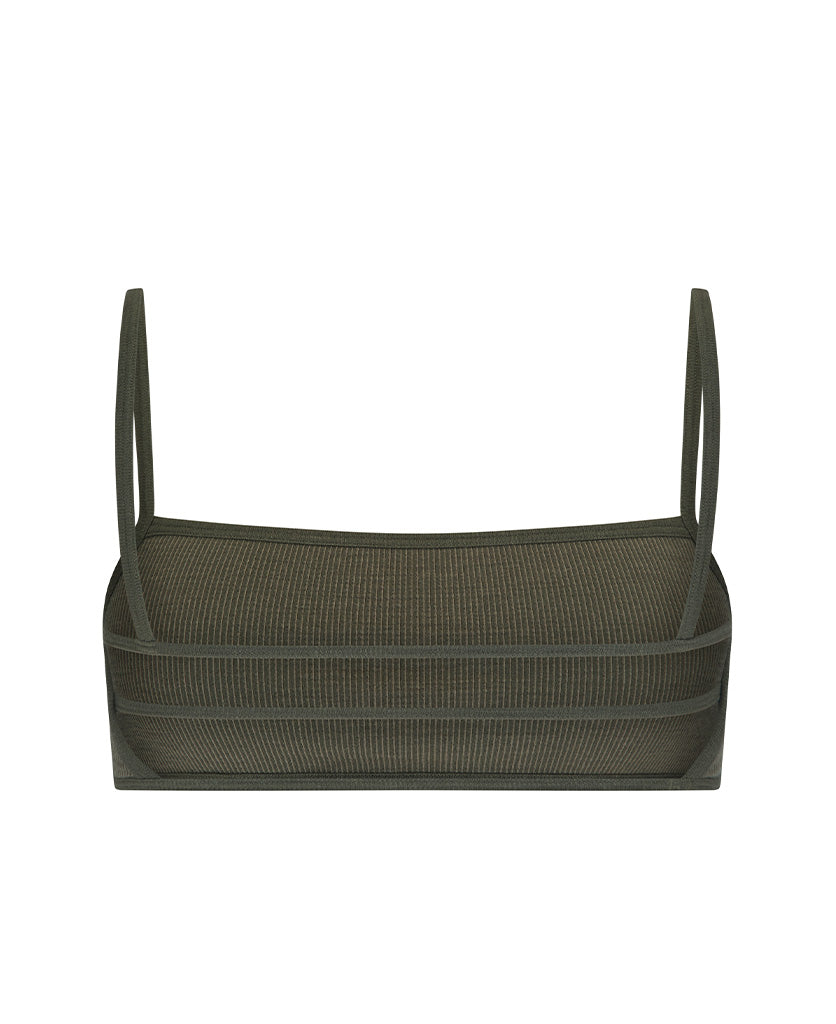 STRAP BACK WOOL BRALET