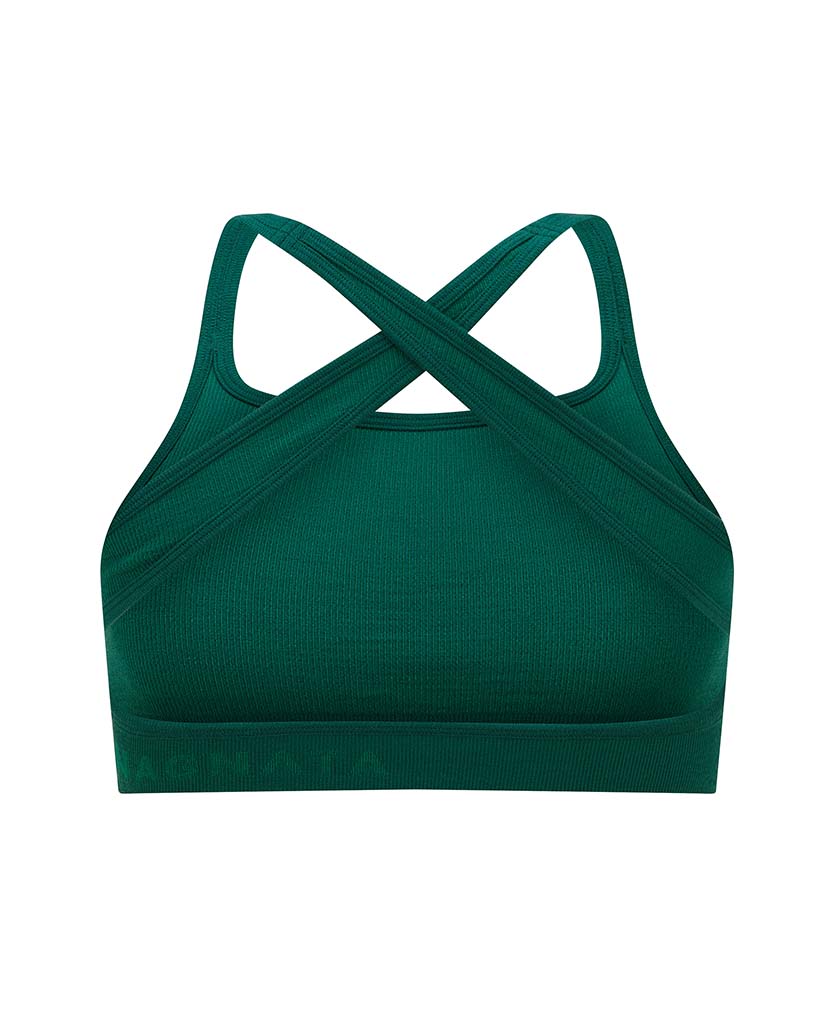 CROSS BACK WOOL BRALET