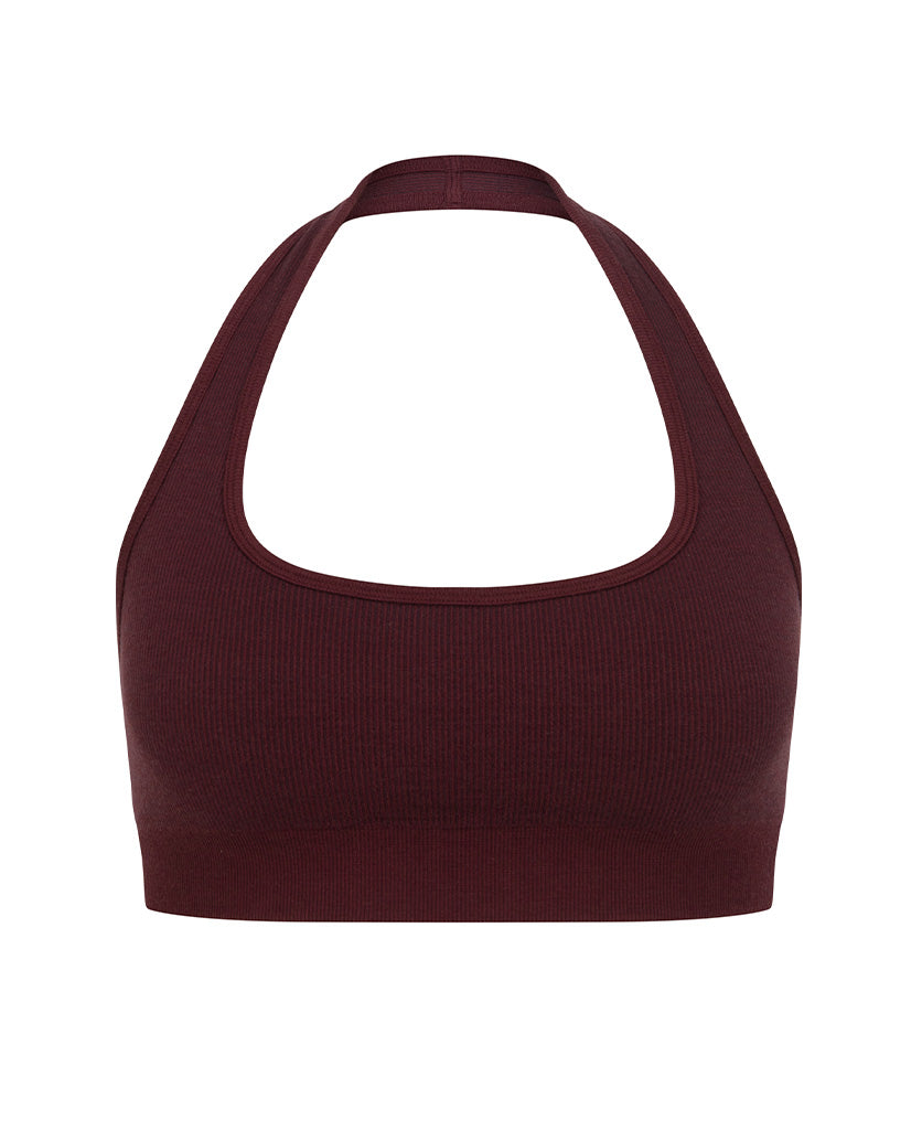 HALTER WOOL BRALET