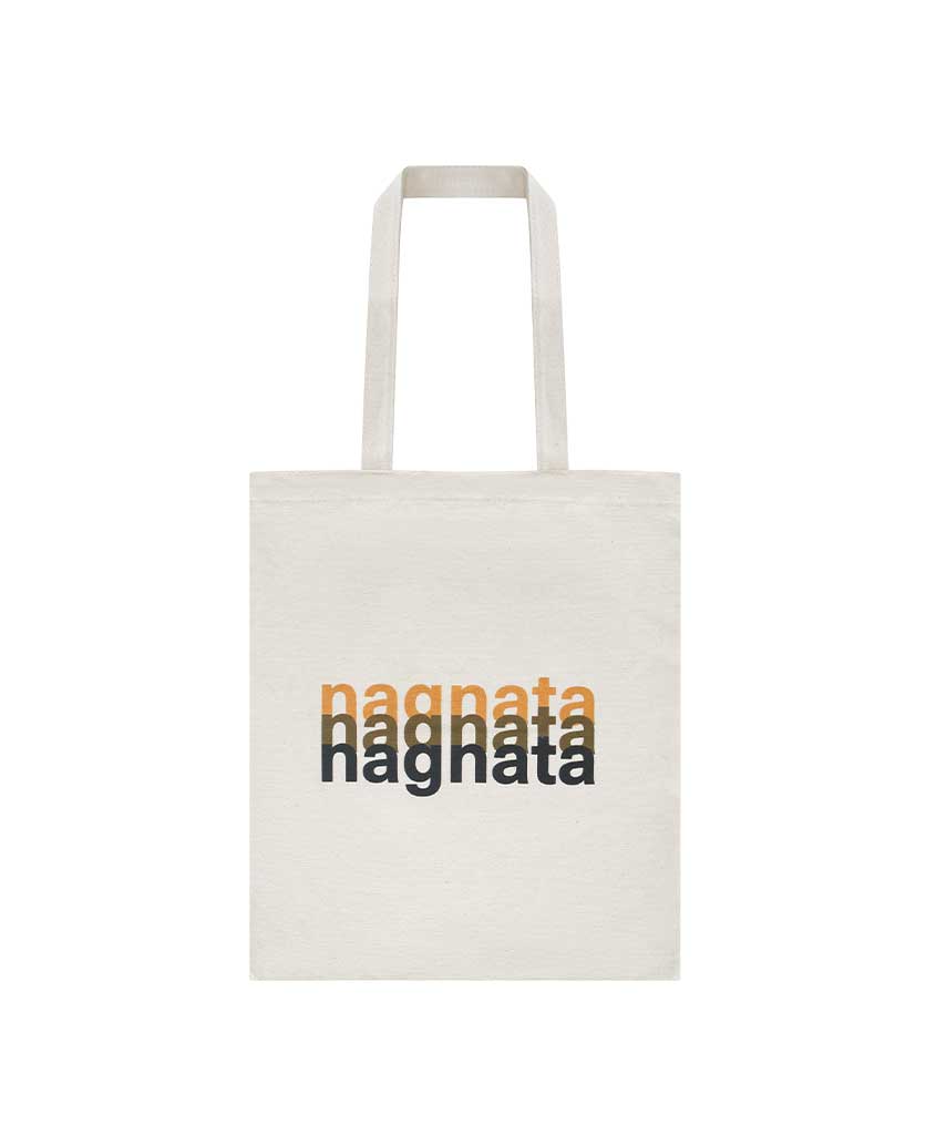 TRI-COLOUR LOGO TOTE BAG - TUMERIC