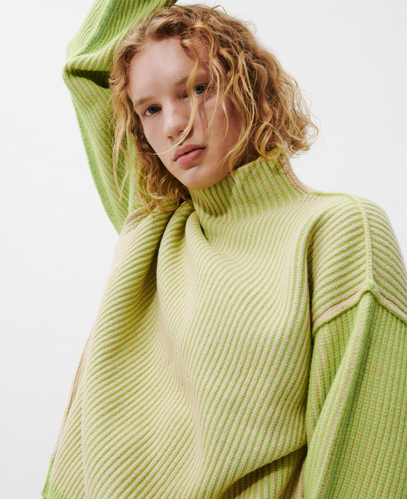 HINTERLAND HI NECK SWEATER