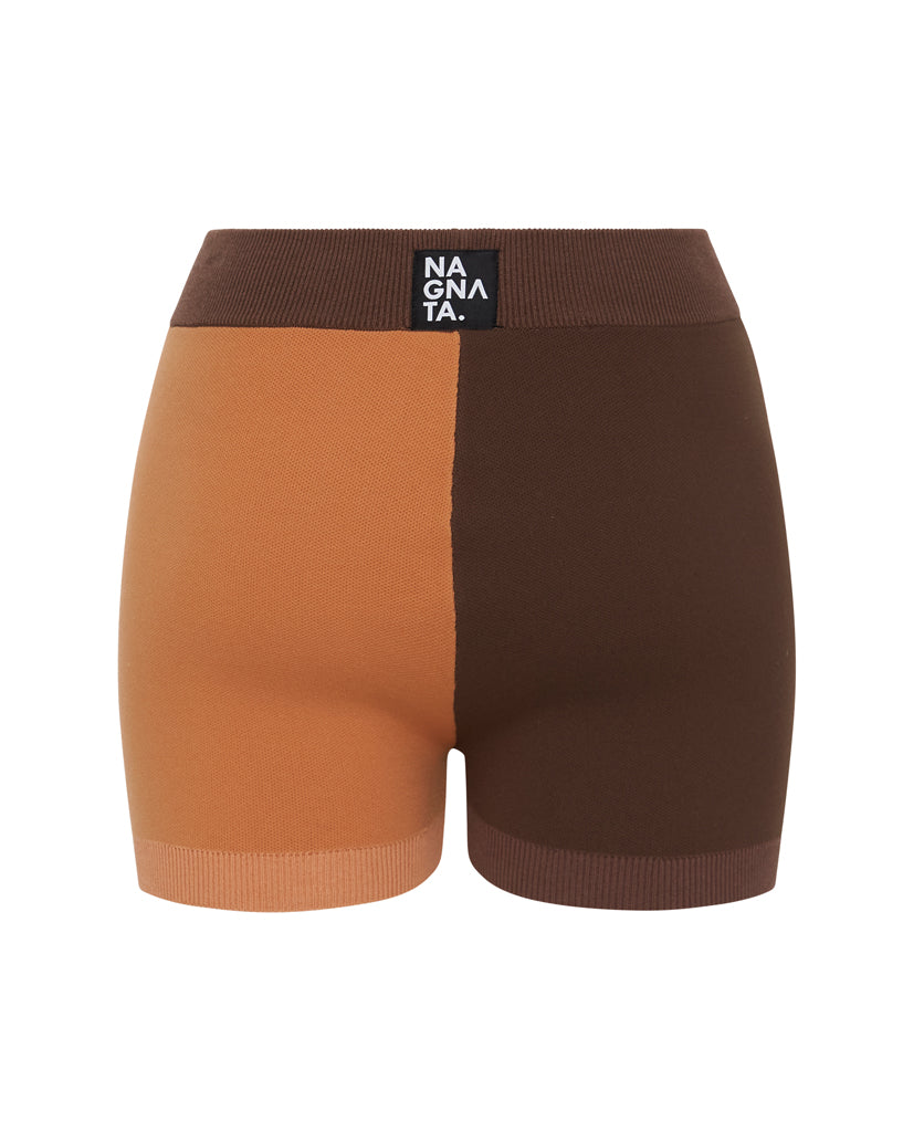 COLOUR BLOCK YONI SHORT
