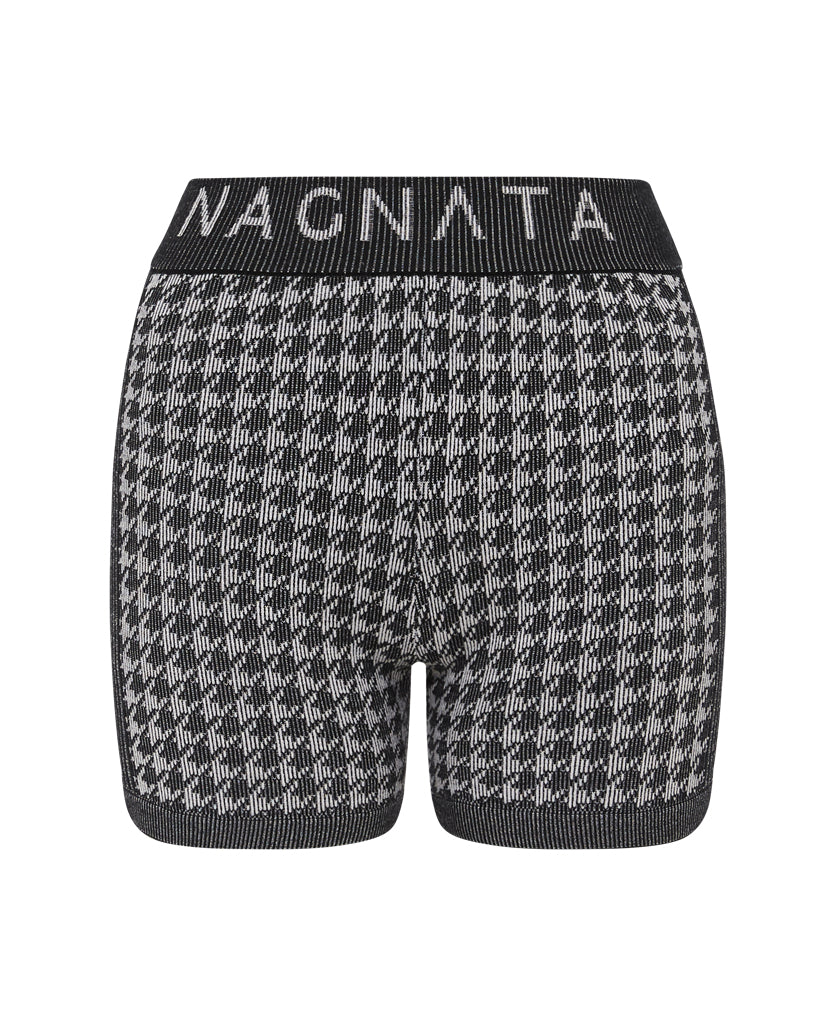 CHECKED OUT KNIT SHORT