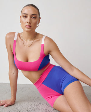 COLOUR BLOCK BRALET