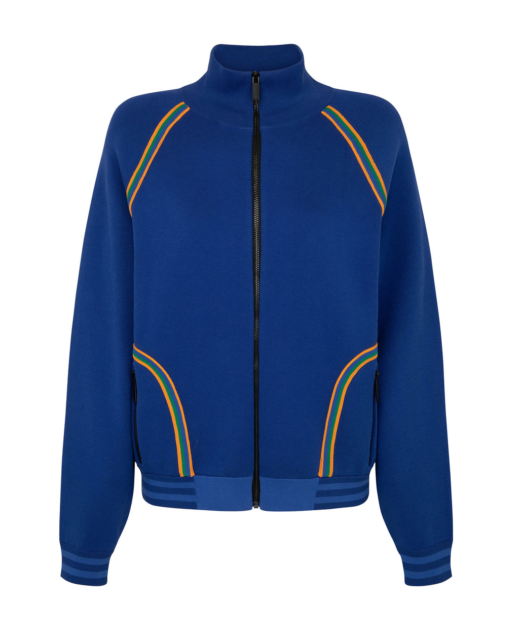 Motley Track Jacket - Lapis | NAGNATA