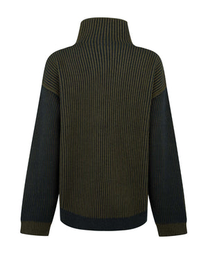 HINTERLAND HI NECK SWEATER