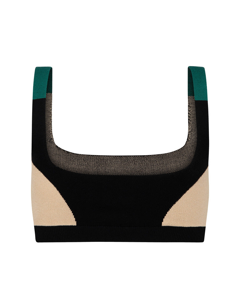 COLOUR BLOCK BRALET