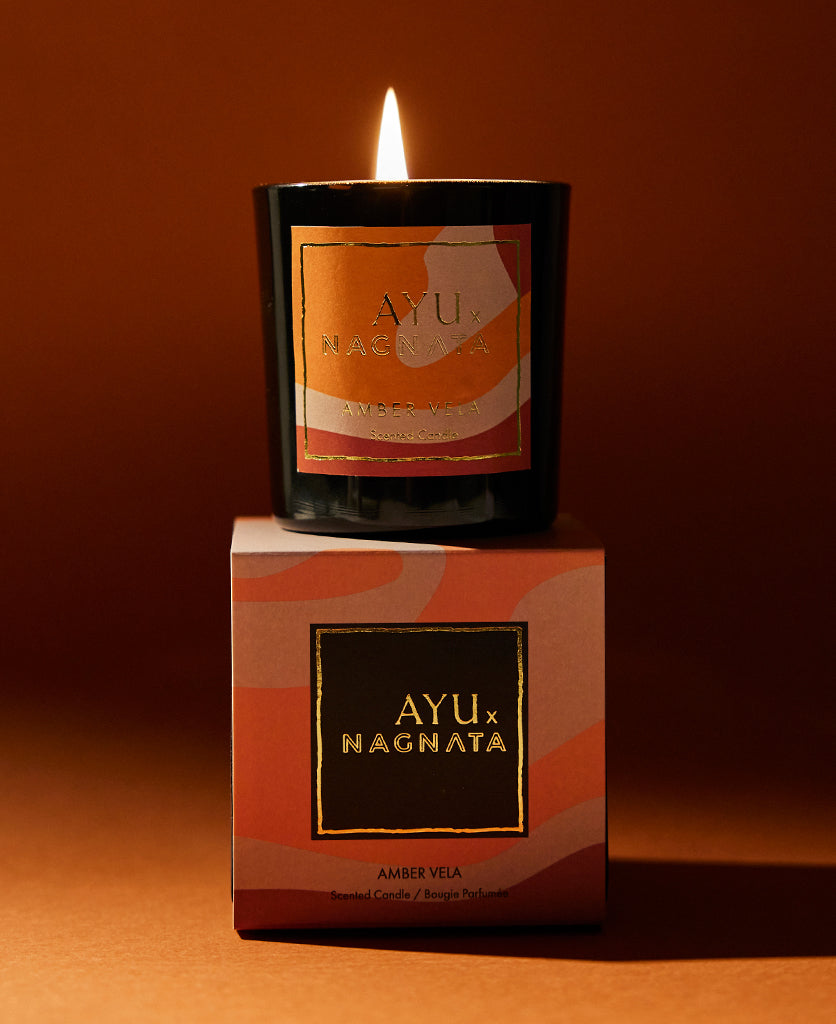 AMBER VELA CANDLE